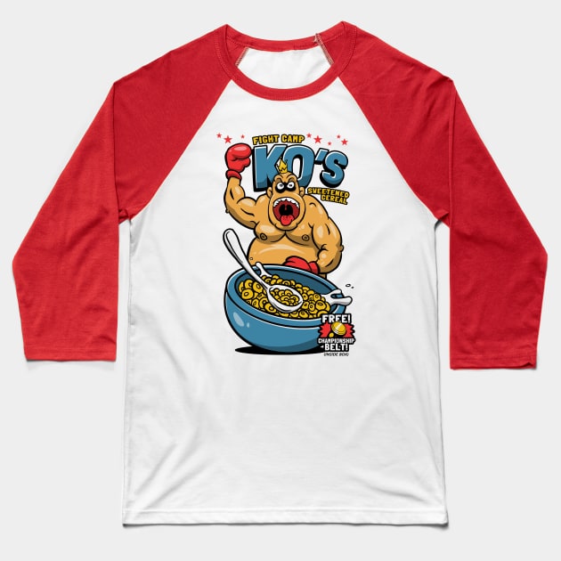 KOs Cereal Baseball T-Shirt by RoundFive